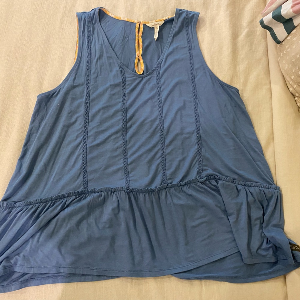 Matilda Jane blue tank